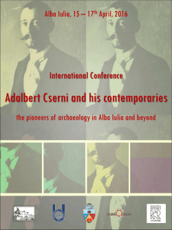 Adalbert Cserni and his contemporaries