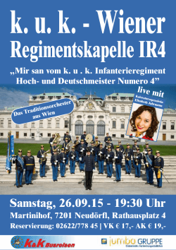 Flyer A5 kuk Regimentskapelle_WEB
