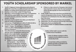 Youth ScholarShip SpoNSorED BY MarKEl