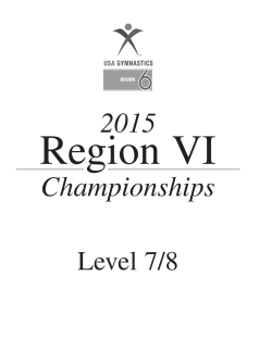 Championships 2015 - USA Gymnastics Region VI