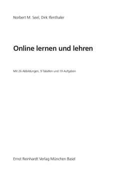 Online lernen und lehren - Ernst Reinhardt Verlag