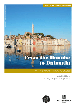 AG1608 - From the Danube to Dalmatia-LR