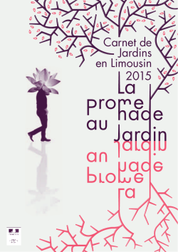 Carnet de Jardins en Limousin 2015 - Rendez
