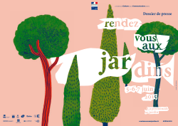Dossier de presse - Rendez-vous aux jardins