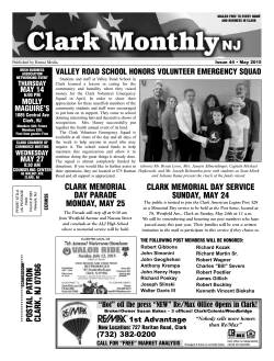 Clark Monthly May 2015