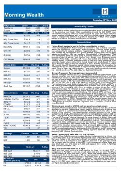 BP Equities_Morning Wealth_05th_May, 2015 -