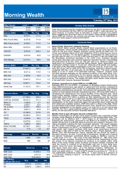 BP Equities_Morning Wealth_19th_May, 2015