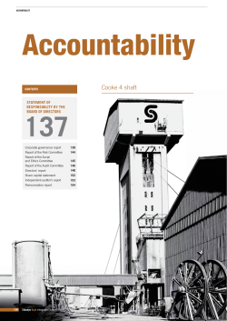 Cooke 4 shaft - Sibanye Gold Integrated Annual Report 2014