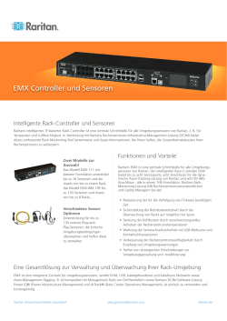 EMX Controller und Sensoren