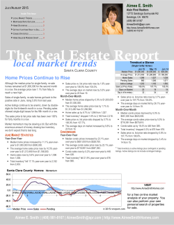 The Real Estate Market Trends Report