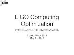 2015-05 Condor Week LIGO HTHPC Talk.key