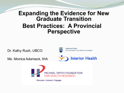 Expanding the Evidence for New Graduate Transition Best Practices