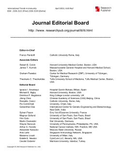 Cover page, Table of Contents and others PDF