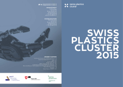Weiterbildungsprogramm - Swiss Plastics Cluster