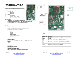 RE926S Manual - Resolution Products