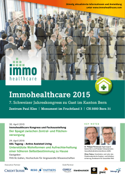 Immohealthcare 2015