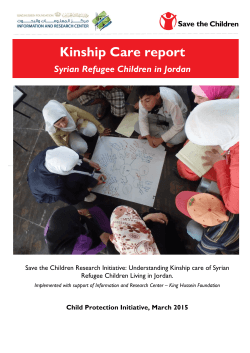Kinship Care report - Save the Children`s Resource Centre