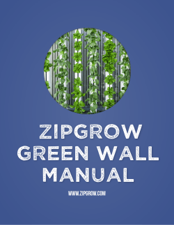 Green Wall Instructions - Bright Agrotech Resources