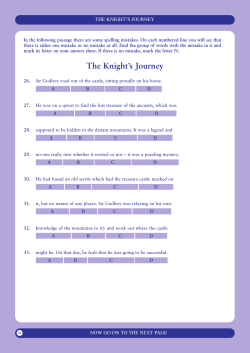 The Knight`s Journey