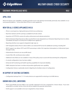 military-grade cyber security edgewave iprism release notes v8.0