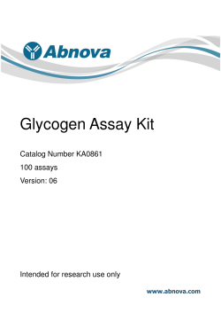 Glycogen Assay Kit - Novus Biologicals