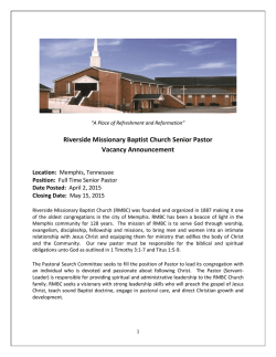 Riverside Missionary Baptist Church Senior