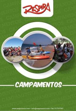 versiÃ³n pdf - Campamentos de verano