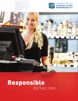 Responsible Retailing