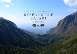 Untitled - Responsible Safari Company
