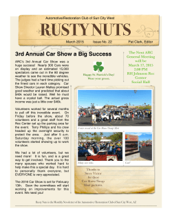 Rusty Nuts March 2015