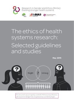 RinGs ethics of health systems final for circulation