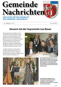 amtliches mitteilungsblatt der gemeinde oerlenbach