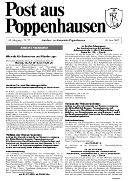 Nr. 22 Amtsblatt der Gemeinde Poppenhausen 5