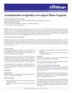 Ver PDF - Revista Dominicana de DermatologÃ­a