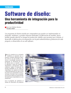Software de diseÃ±o: - Revista El Mueble y La Madera
