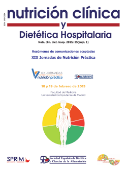 2,77 MB - Revista NutriciÃ³n ClÃ­nica y DietÃ©tica Hospitalaria