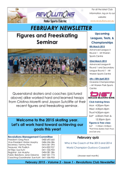 FEBRUARY NEWSLETTER