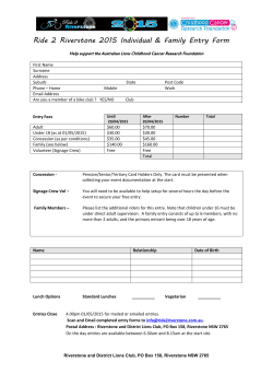 Printable Individual & Family Registration Form