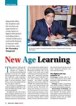 New Age Learning - Rajasthan Institute of Engineering