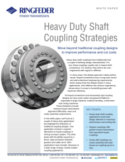 Heavy Duty Shaft Coupling Strategies