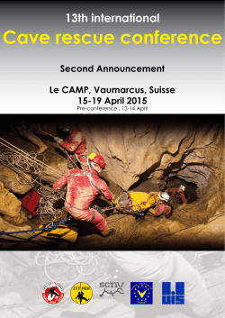 Cave rescue conference