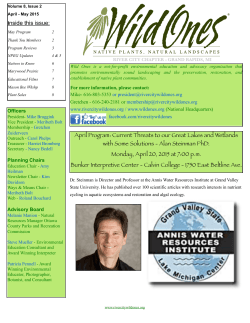 Newsletter - River City Wild Ones