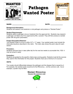 Wanted: Rhinovirus
