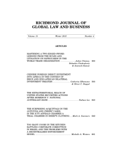 article  - Journal of Global Law & Business