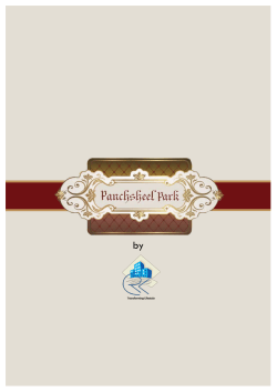 About Panchsheel Park Project