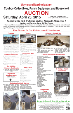 to see the Sale Bill - Ranch-Land Auction Service, Ainsworth
