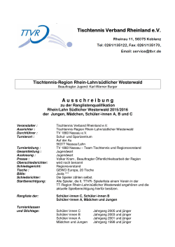 RRL-2015-Auschreibung-Jugend - Westerwald-SÅ«d / Rhein-Lahn