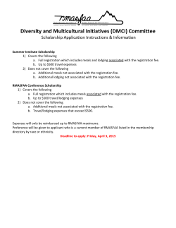 Diversity and Multicultural Initiatives (DMCI) Committee
