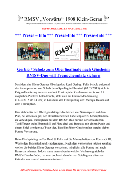 Finalspieltag Oberliga Hessen am 11.04.2015 in Ginsheim