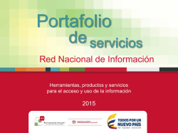Informes - Red Nacional de InformaciÃ³n